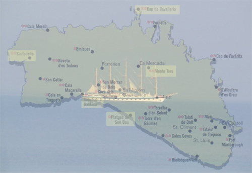 Karte der Sehenswürdigkeiten